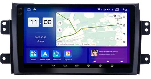 Магнитола для Suzuki SX4 2006-2014 - Parafar PF124LUX1RN2K на Android 13, Быстрая, QLED+2K, CarPlay, 4G SIM-слот