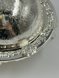 Икорница/маслёнка Queen Anne