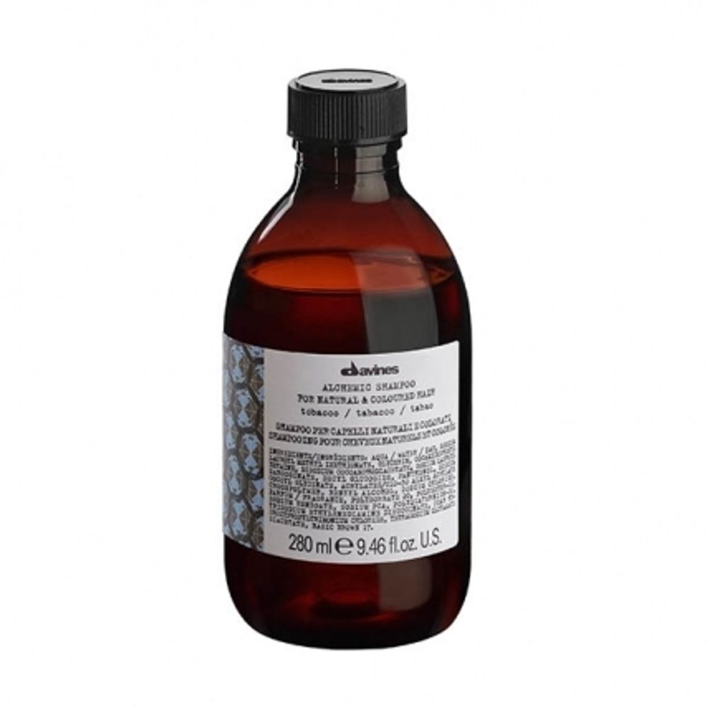 Шампунь «Алхимик» для натуральных и окрашенных волос DAVINES Alchemic Shampoo - Tabacco 280 мл
