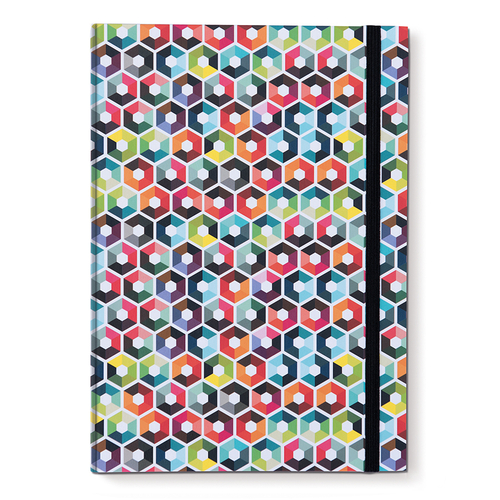 Книга для записей А4 remember, hexagon