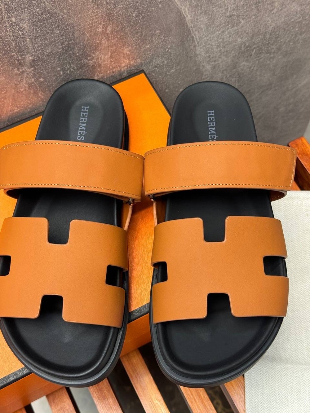 Шлепанцы Hermes