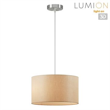 Подвесной светильник 2*E27 8250/2 никель/бежевый Nikki Lumion