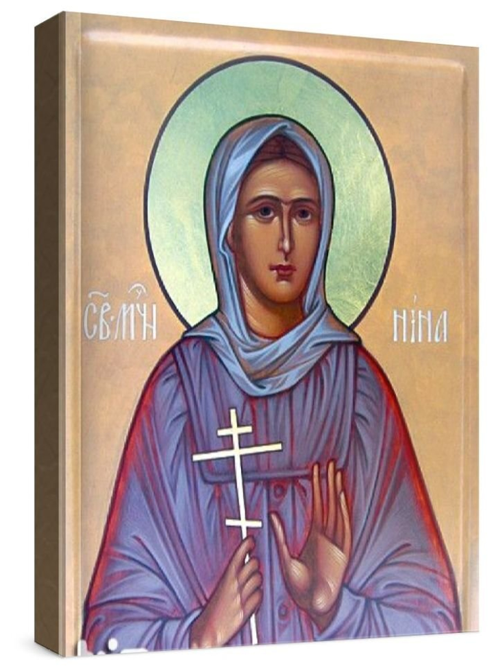 Нина Лальская (рукописная икона)