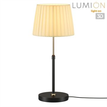 Настольная лампа 1*Е27 8302/1T бронза/черный/бежевый TUNE Lumion