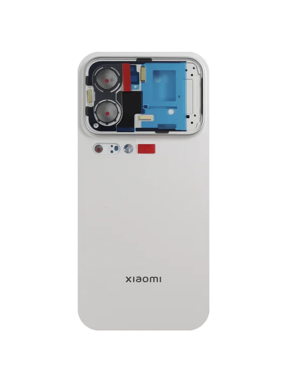 Задняя крышка для Xiaomi 17 Pro белая (White) без стекла камеры