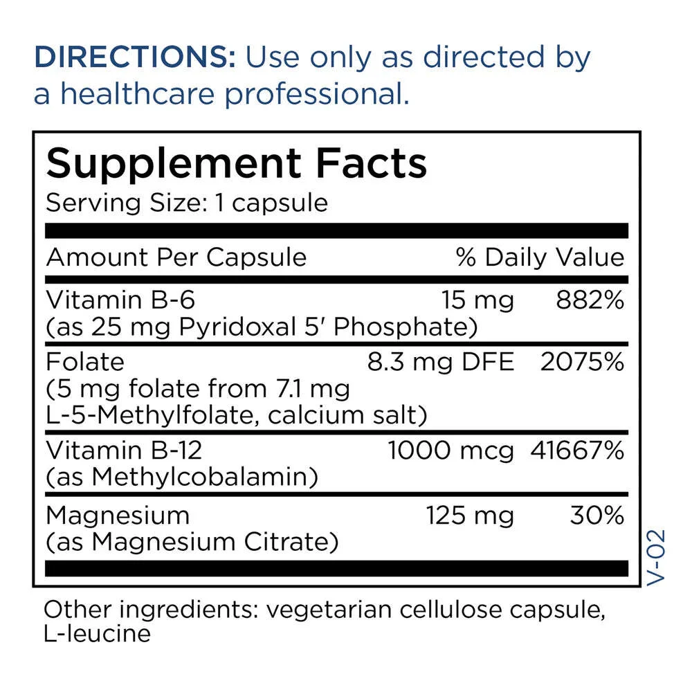 MethylPro® L-Methylfolate 5 mg + Cofactors
