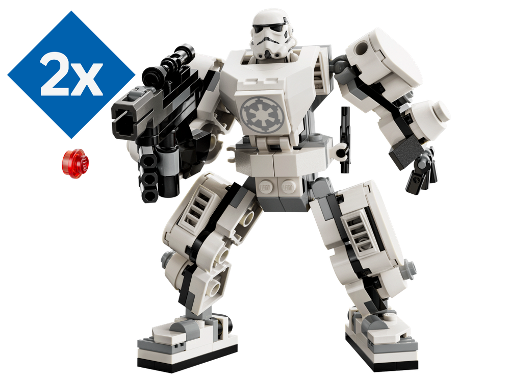 Конструктор Лего Звёздные войны Робот-Штурмовик | LEGO Star Wars 75370 Лего «Робот-Штурмовик» — 138 деталей (6+)