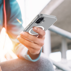 Усиленный прозрачный чехол с поддержкой MagSafe от Dux Ducis для iPhone 16, серия Clin Mag Series Case