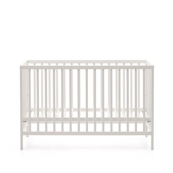 Shantal La Forma Детская кроватка из массива бука с белой отделкой 60 x 120 см