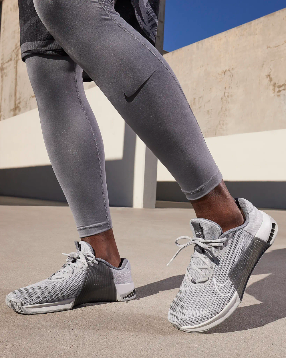 Кроссовки мужские Nike Metcon 9 (Серые)