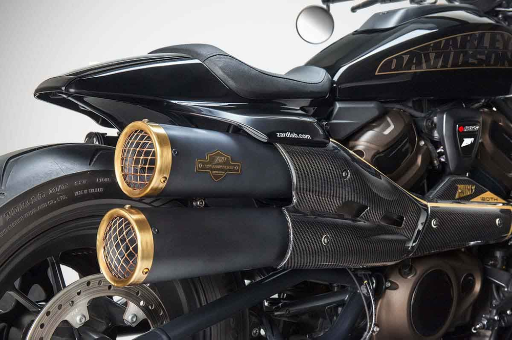 Zard Выхлопная система "120TH" Slip-on Harley Davidson Sportster S 1250