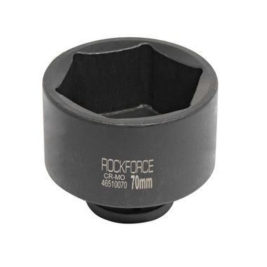 Головка ударная глубокая 70мм 3/4''6гр. RockForce##Rock FORCE RF-46510070