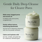 Arencia, очищающее средство с моти, со вкусом свежего зеленого риса, 120 г (4,23 унции)