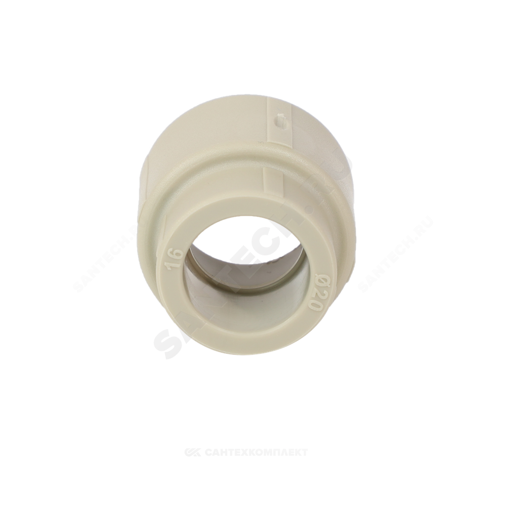 Муфта PP-R переходная серая Дн 25х20 внутренняя пайка VALFEX 10012520Г