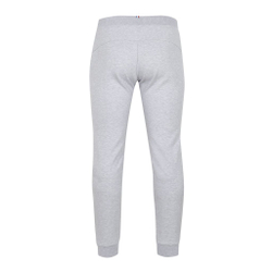 Мужские теннисные брюки Le Coq Sportif ESS Pant Slim No.2 M - светло-серый меланж