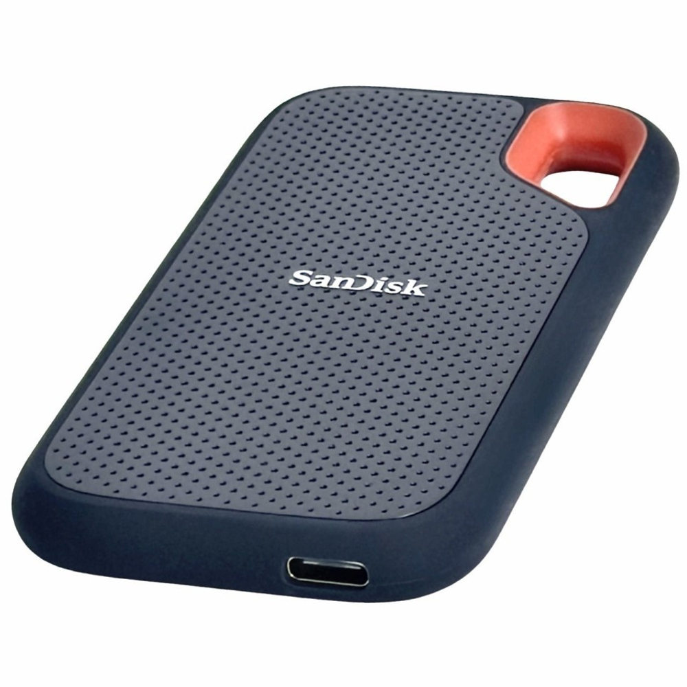 Внешний SSD 1TB SanDisk Extreme Portable SSD 1050 Mb/s (SDSSDE61-1T00-G25) черный