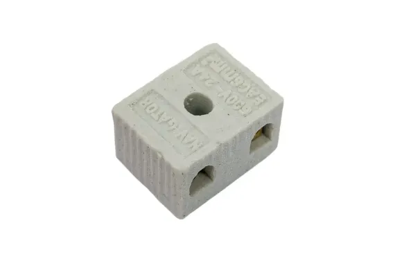Клемма Navigator NTB-HCR 2*24 24А +350°C керамика белая 30422
