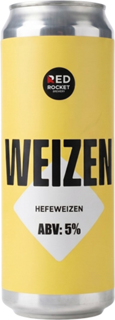 Пиво Рэд Рокет Вайцен / Red Rocket Weizen 0.45 - банка