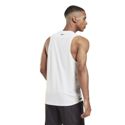 Мужская теннисная футболка Reebok Les Mills Knit Tank Top M - белый