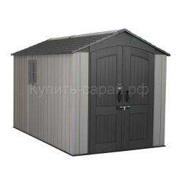 Пластиковый хозблок LifeTime WoodLook 7x12