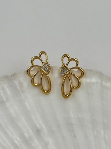 Серьги с кристаллами Avon