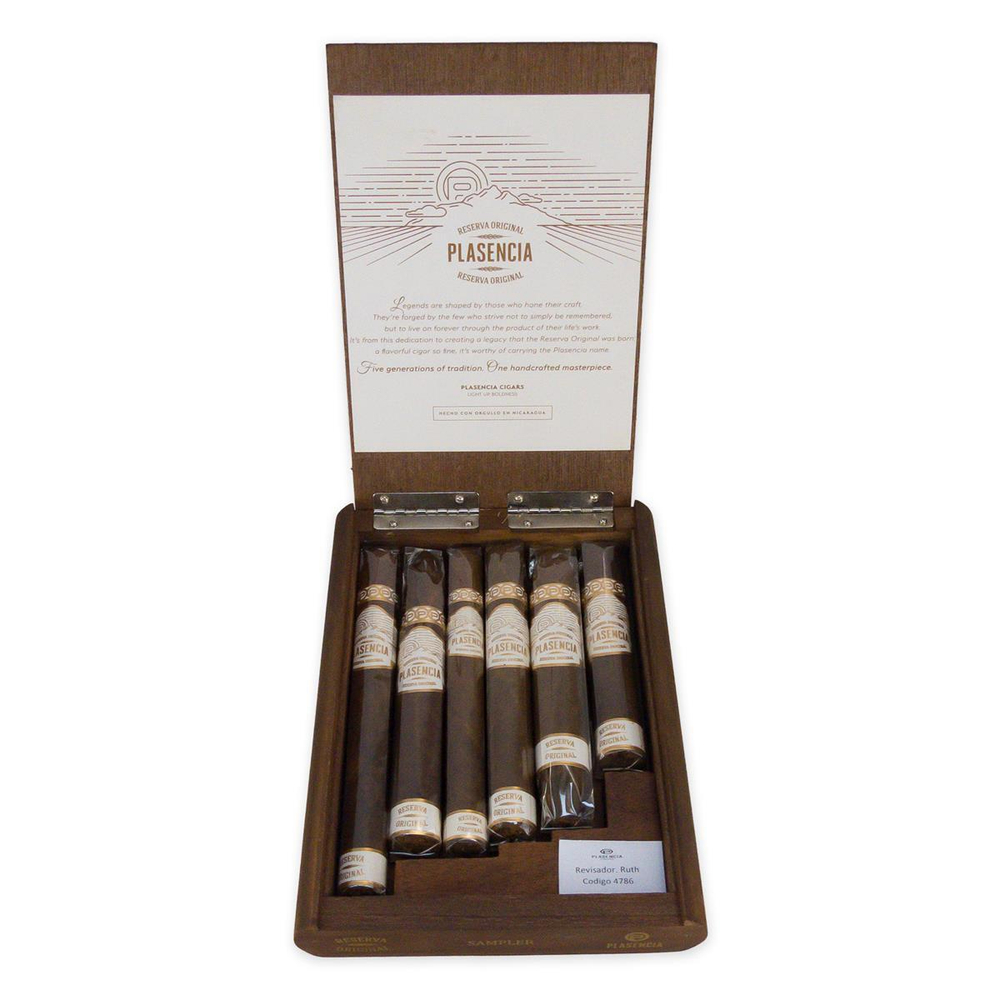 SET 6 Plasencia Reserva Original Sampler 6 cigars