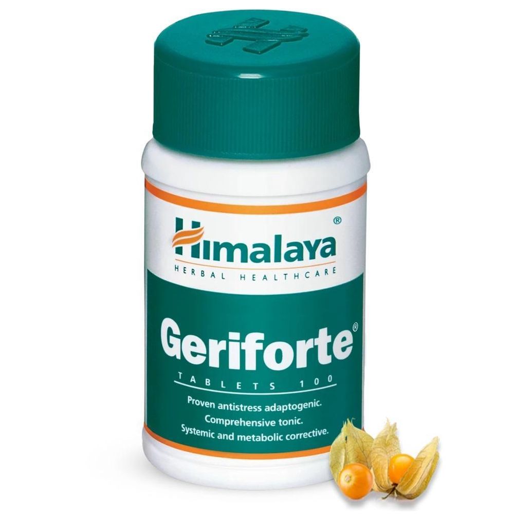 Таблетки Himalaya Herbals Geriforte 100 таб.