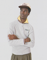 Мужской лонгслив-хенли с принтом, арт. 3692/443 - BERSHKA
