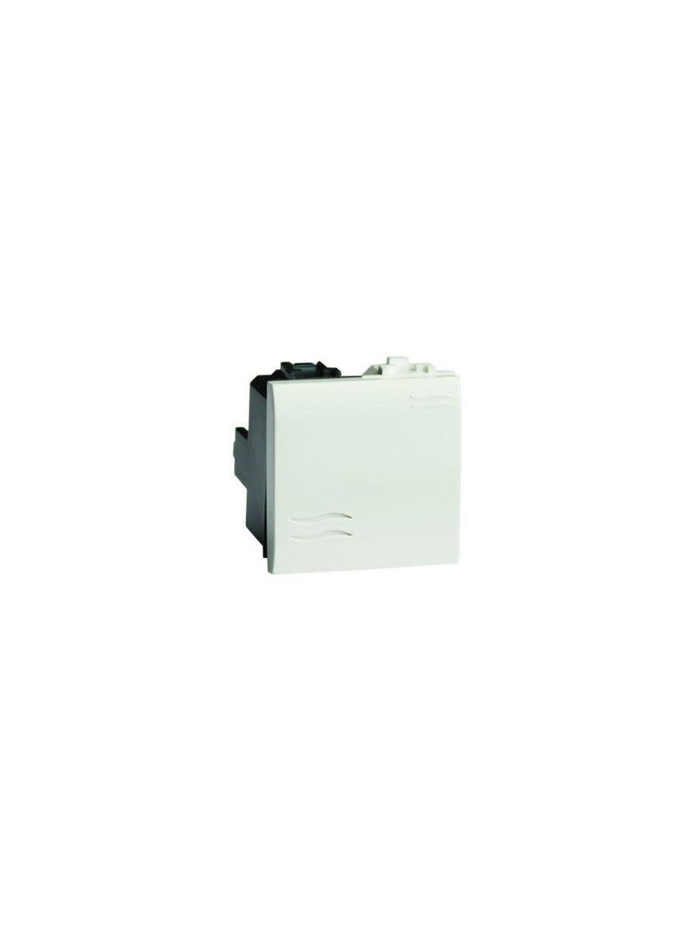 Переключатель 1-кл. 2мод. Brava 16А IP20 бел. DKC 76012B