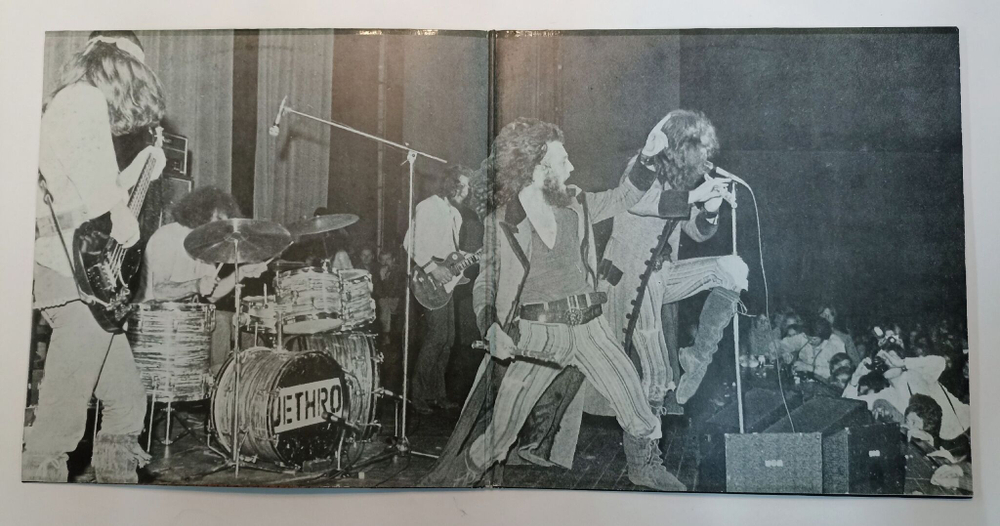 Винтажная виниловая пластинка Jethro Tull Benefit (Germany 1973)