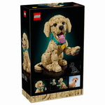 Конструктор Лего айконс Щенок золотистого ретривера 11384 | LEGO Icons Golden Retriever Puppy 2102 детали 18+