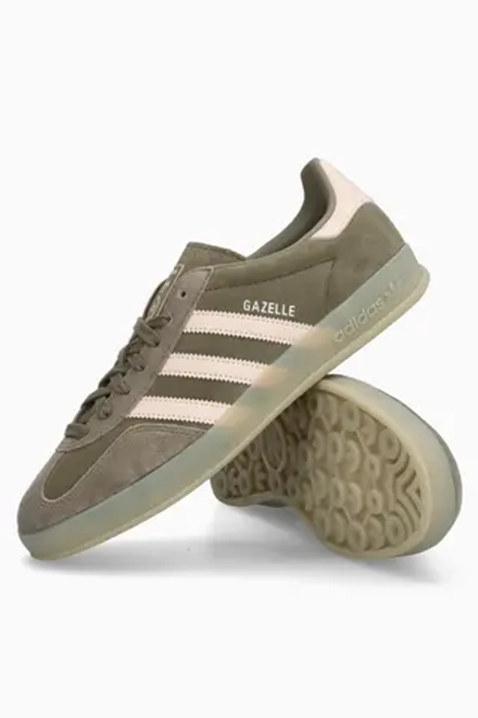 Кроссовки adidas Gazelle Indoor - зеленый