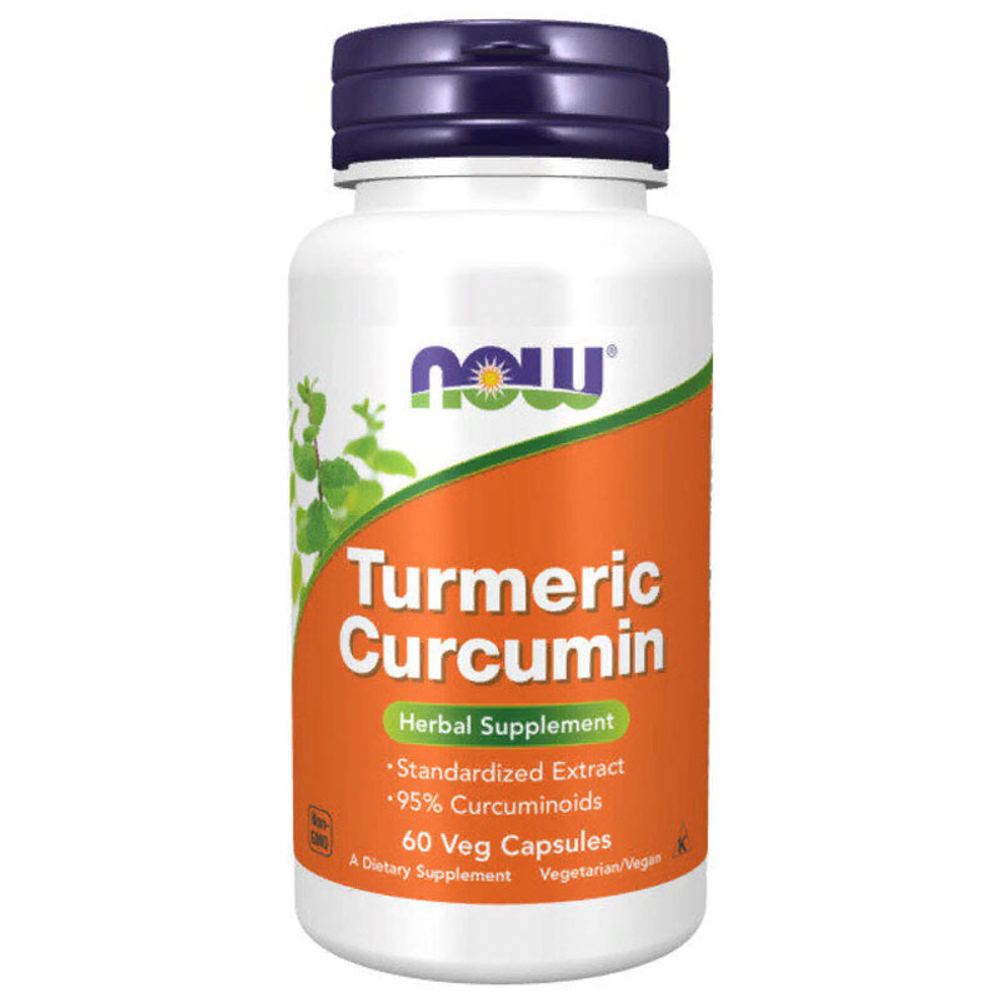 NOW Turmeric Curcumin Extract (60 капс.)