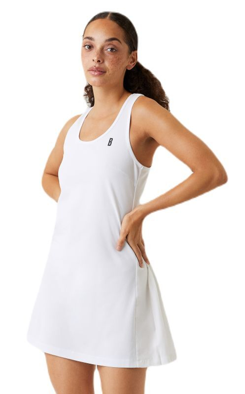 Теннисное платье Björn Borg Ace Dress - brilliant white