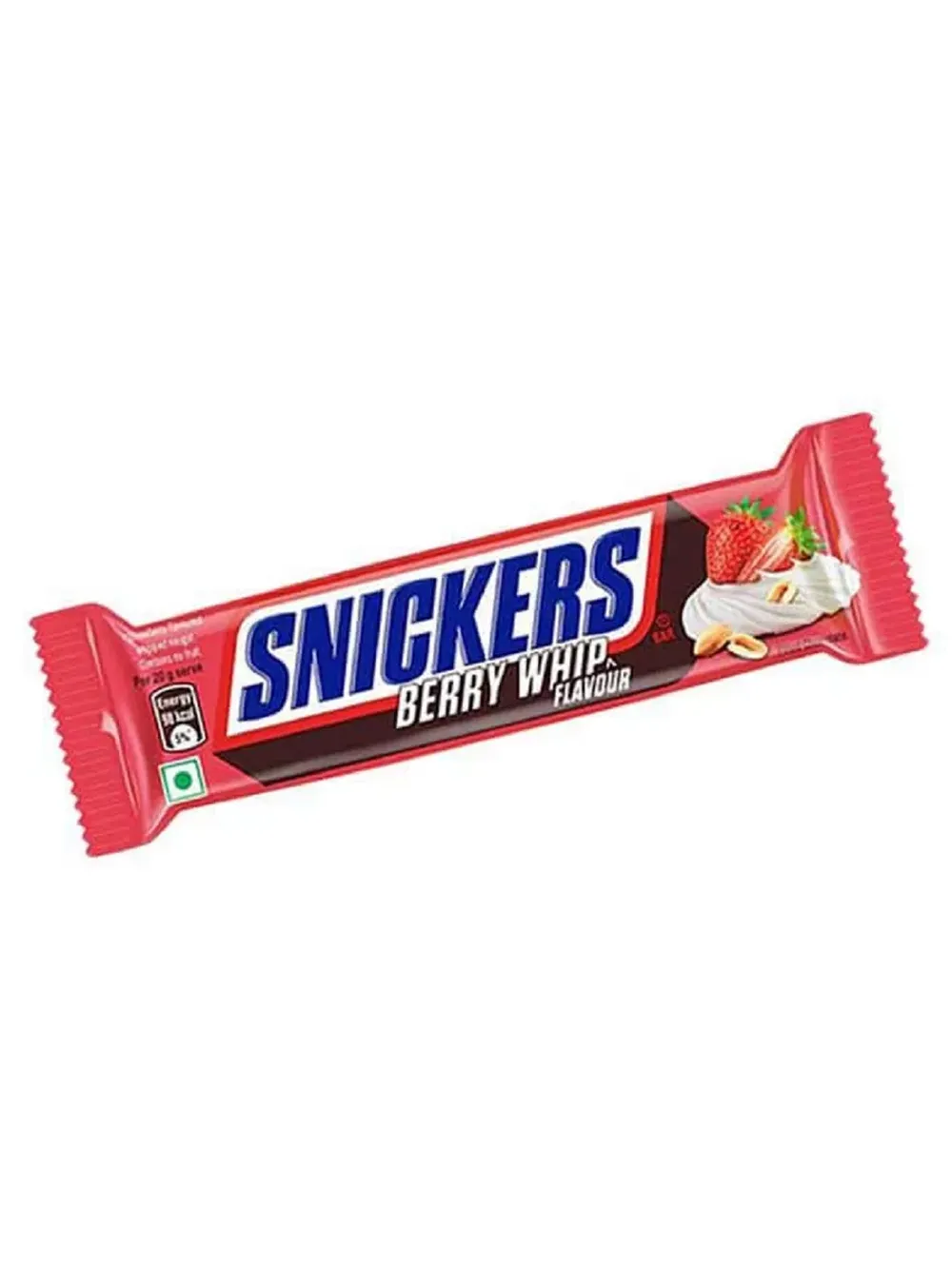 Батончик шок Snickers Berry Whip 45гр