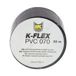 Лента ПВХ PVC AT 070 38мм х 25м черная самоклеящаяся K-flex 850CG020001