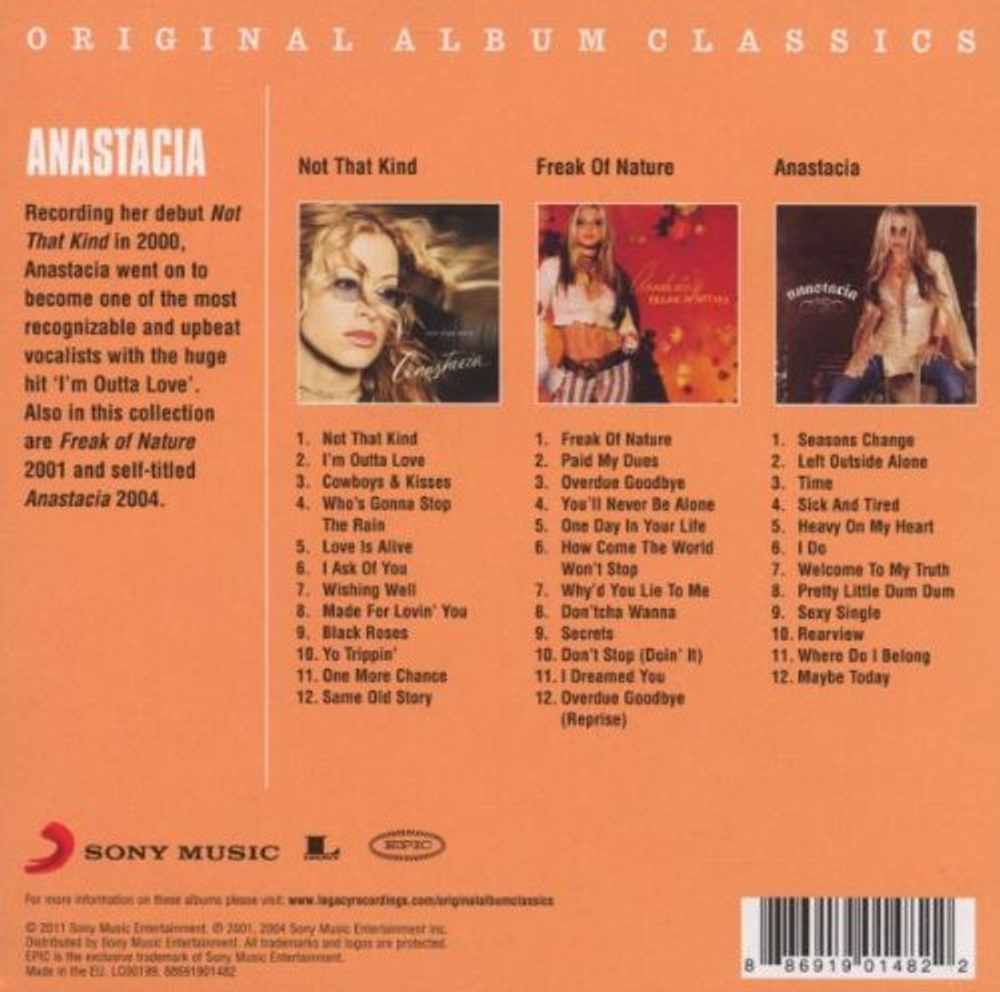 Anastacia / Original Album Classics (3CD)