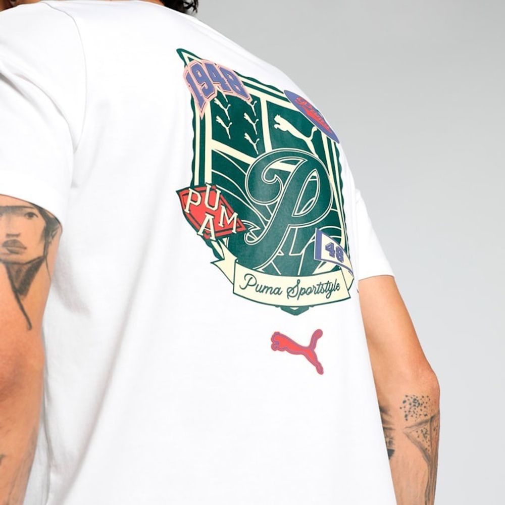 Футболка мужская PUMA SPORTS LEGACY Graphic Tee