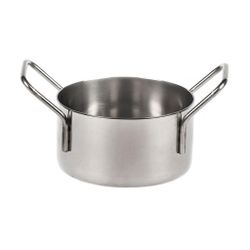 Кастрюля для подачи 11 см h6,2 см 550 мл круглая нерж. P.L. Proff Cuisine