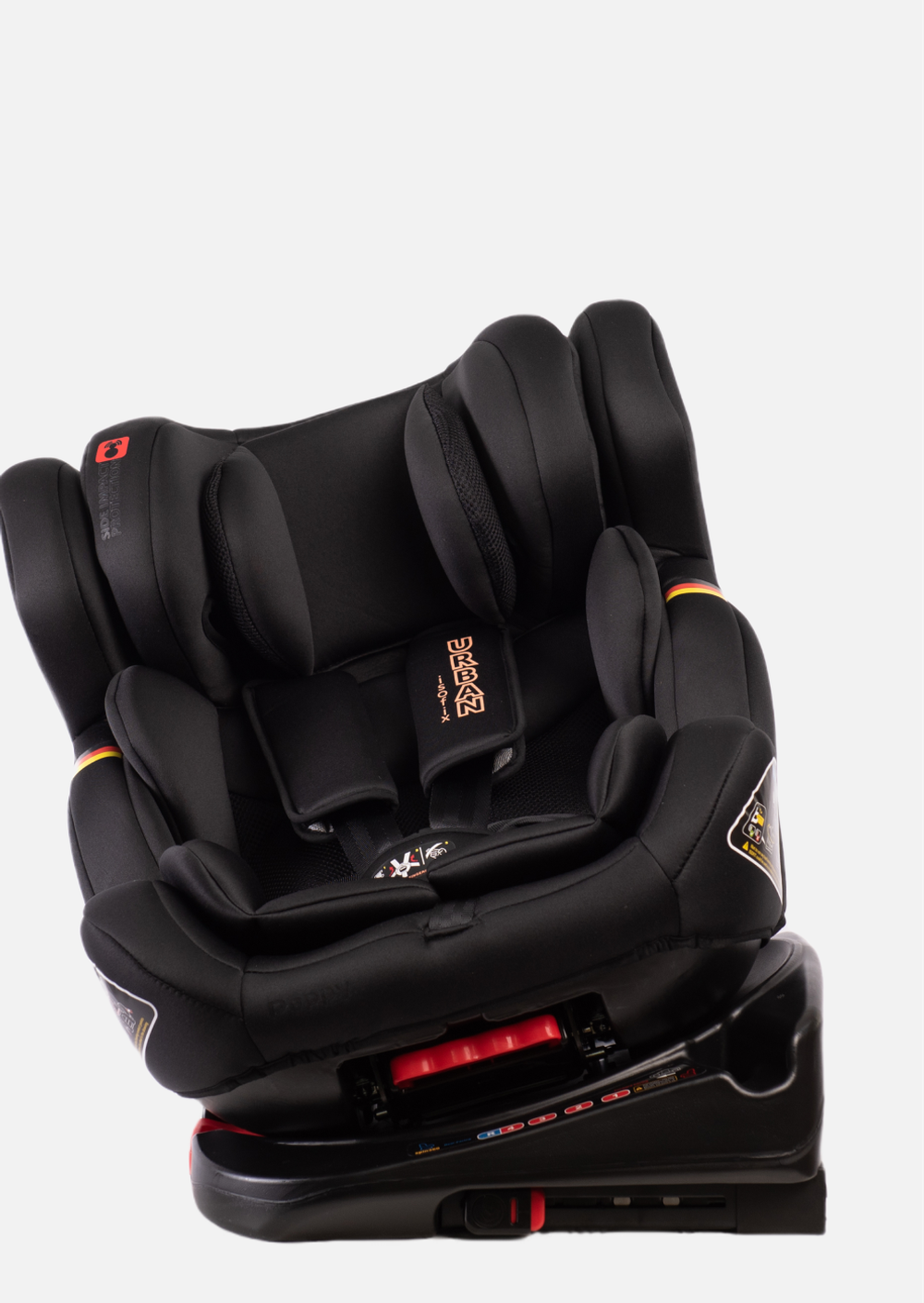Peppy Автокресло Urban Isofix Gold black черный/золотой 0-36