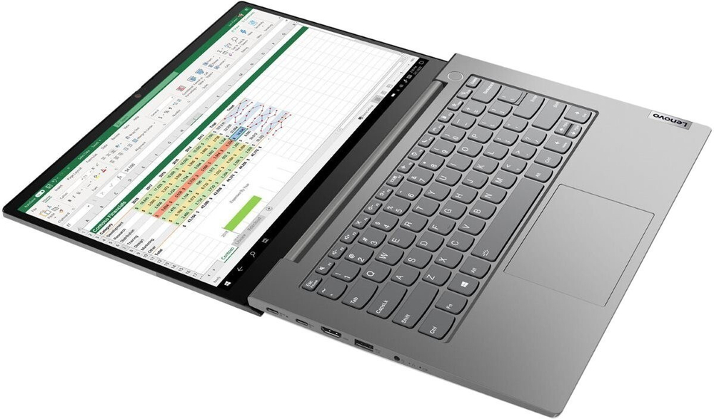 Ноутбук Lenovo ThinkBook 14 G3 ACL 14;(1920x1080)/ Ryzen 3-5300U(2.6ГГц)/ 8Гб/ 256Gb SSD/ Radeon Graphics/ Win10 Pro/ Серый (21A20008RU)