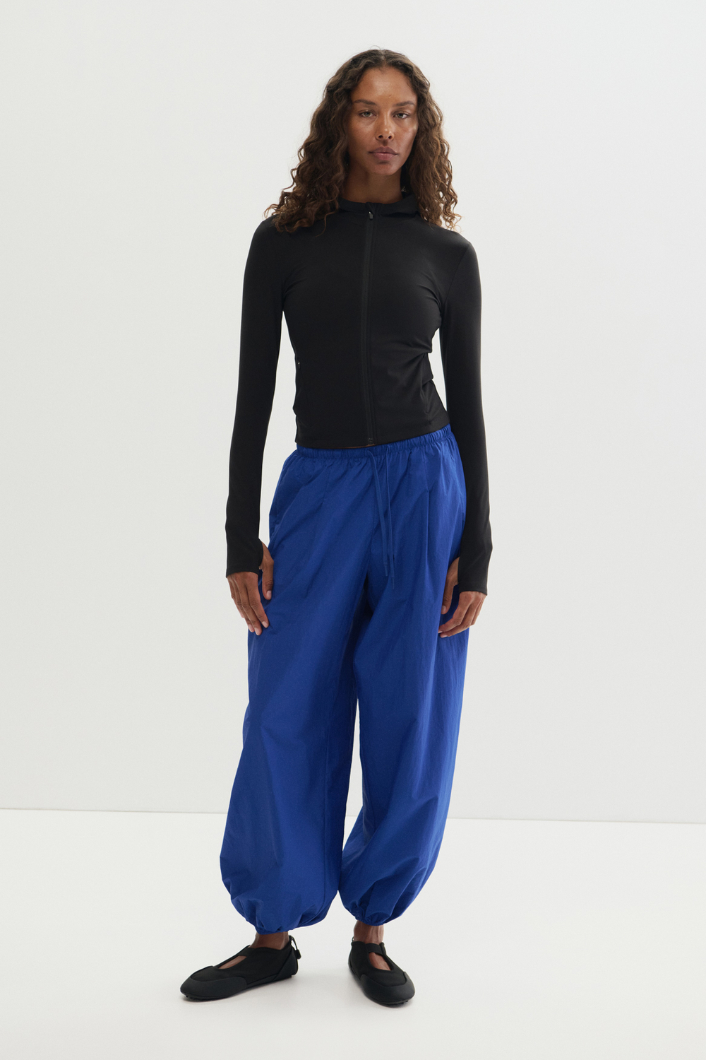 Водоотталкивающие спортивные брюки-баллоны - H&M