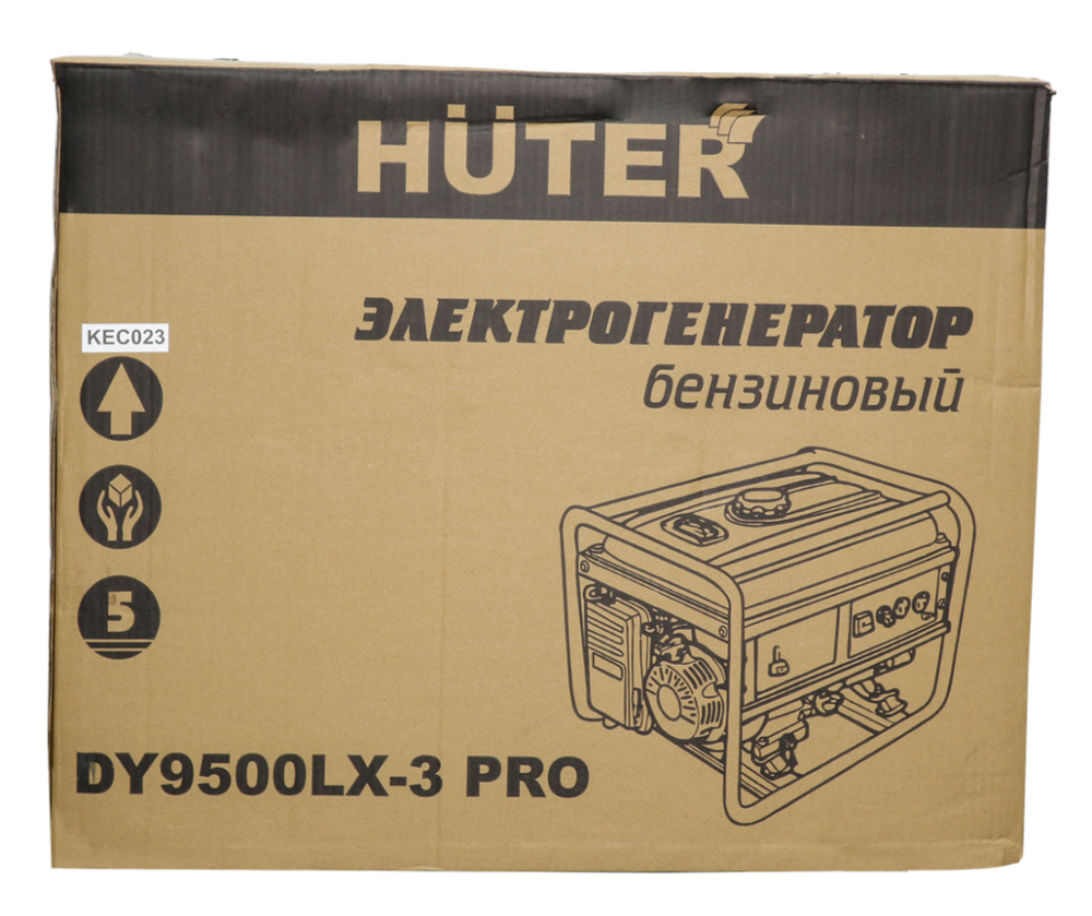 Электрогенератор Huter DY9500LX-3 PRO - [7,8 кВт / 380V] трехфазный