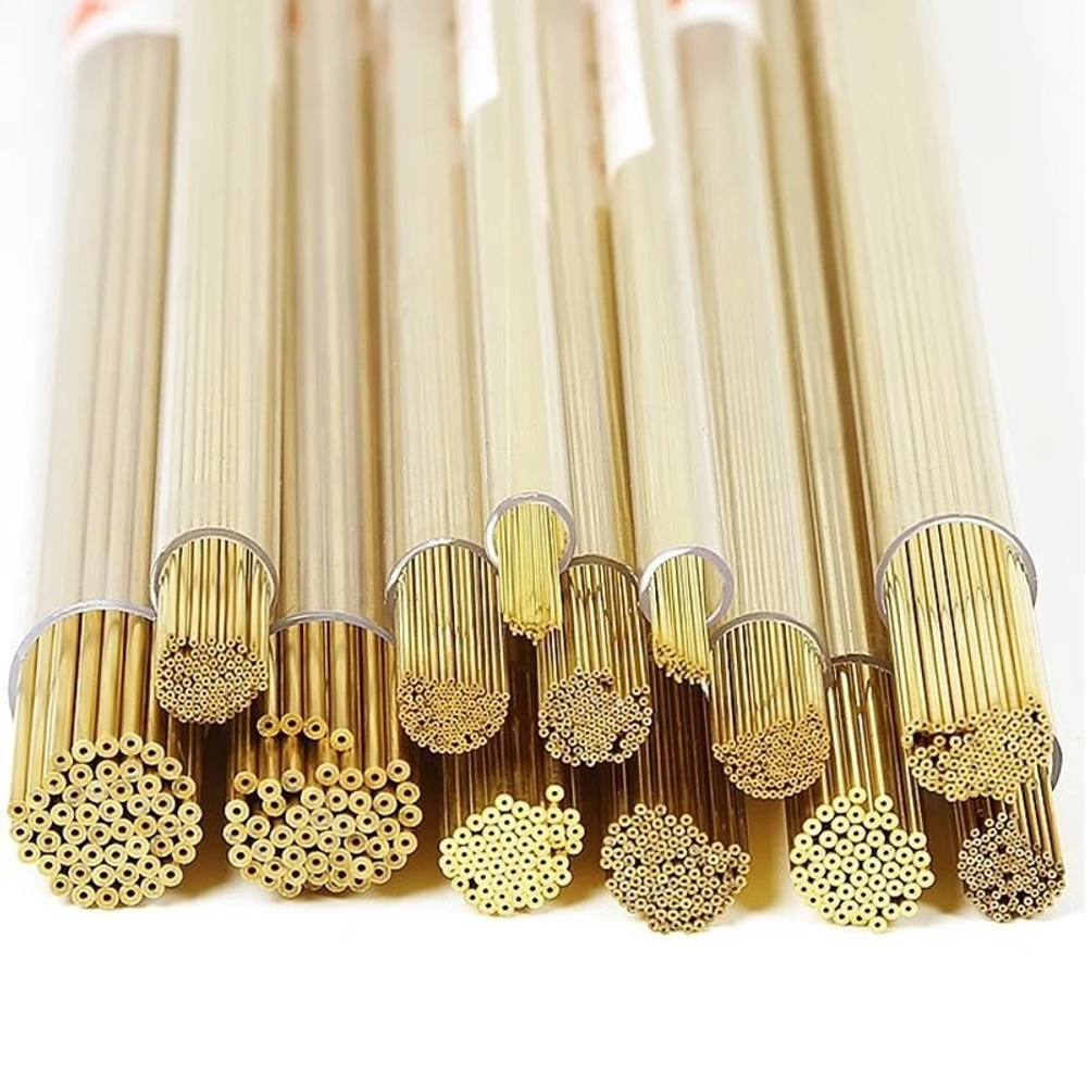 Электрод латунный одноканальный Ø1,35мм*400мм (1уп=25шт) арт.2302135