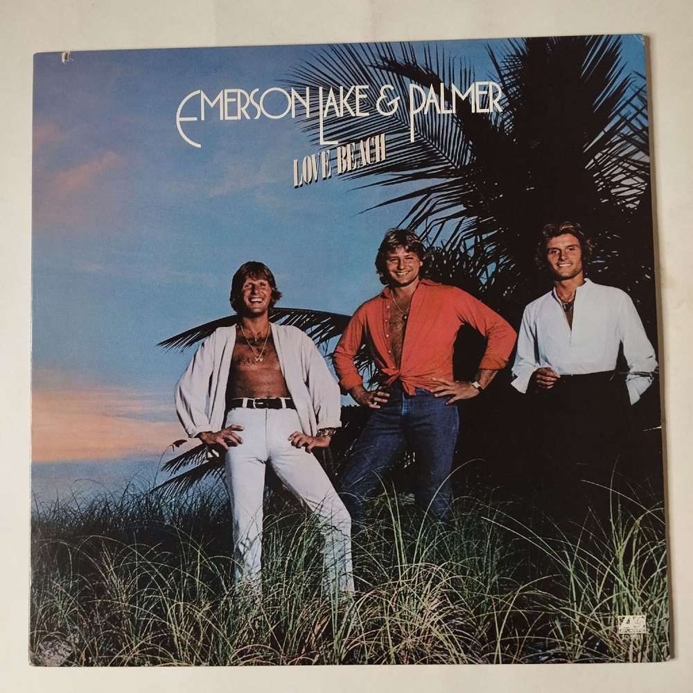 Винтажная виниловая пластинка LP Emerson, Lake and Palmer Love Beach (USA 1978) Taste Of My Love