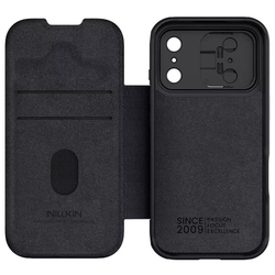 Кожаный чехол-книжка Nillkin Leather Qin Pro для iPhone 17 Pro