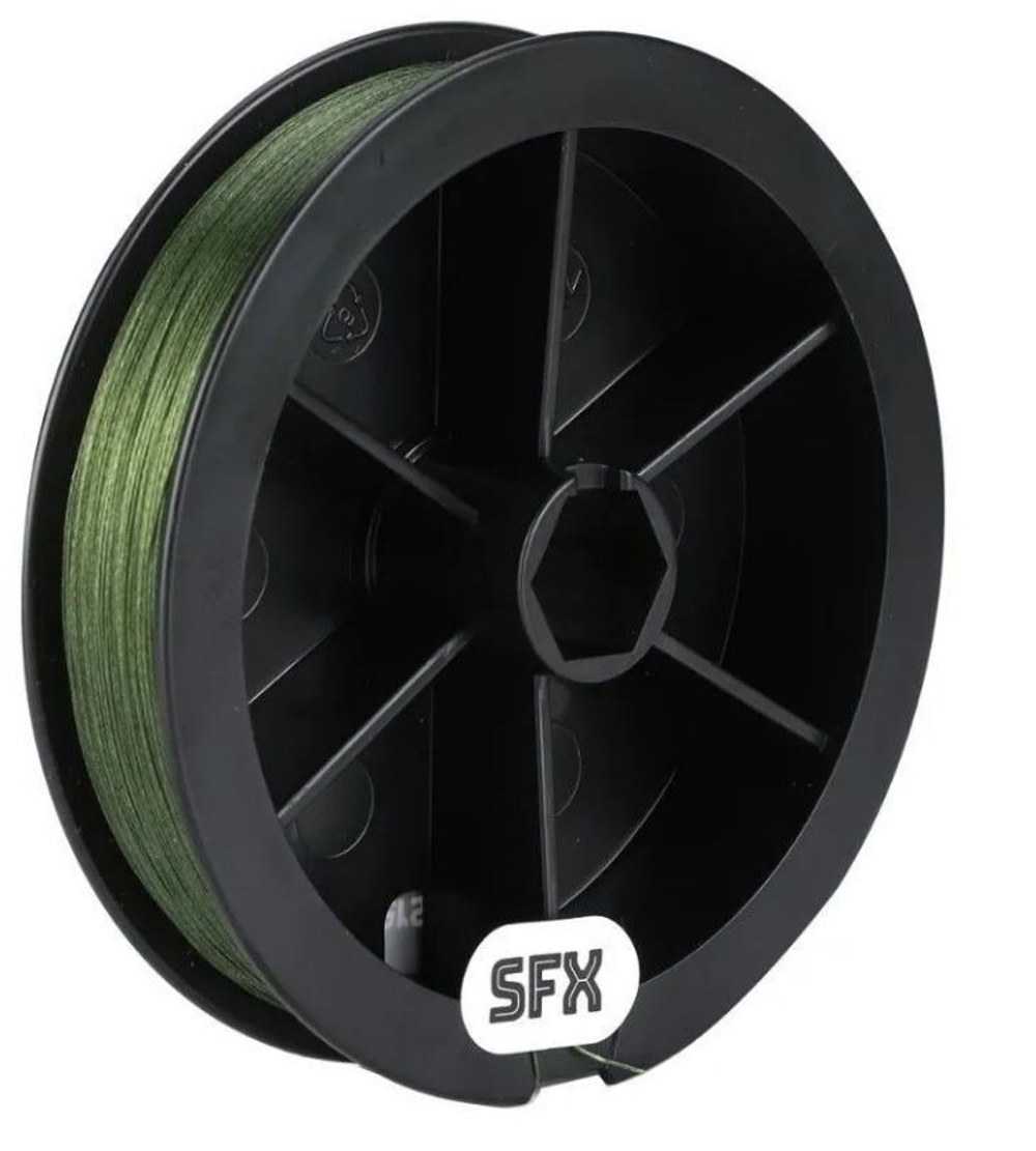 Плетеный шнур для рыбалки Sufix SFX 4X зеленый 135 м 0.165 мм 8.6 кг PE 1 (леска плетеная)
