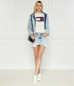 Джинсовая юбка SOPHIE Tommy Jeans - голубой(DW0DW18224)