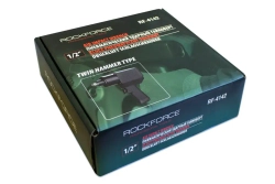 Пневмогайковерт ударный ''Twin Hammer''с реверсом и регулировкой усилия 1/2''(960Hм, 8500 об/мин,6.3bar,256 л/мин) RockFORCE RF-4142