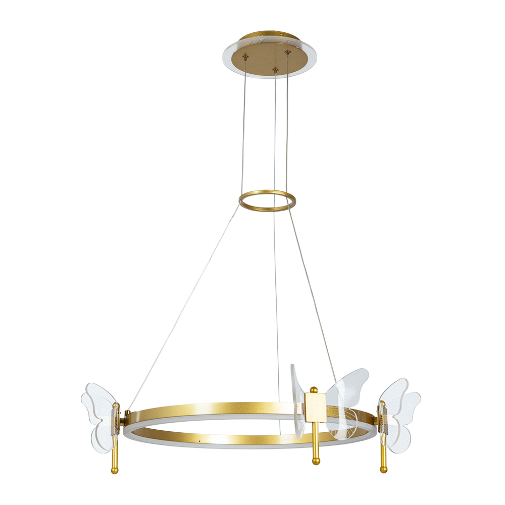 Подвесная светодиодная люстра Arte Lamp DARCY A2187LM-1GO